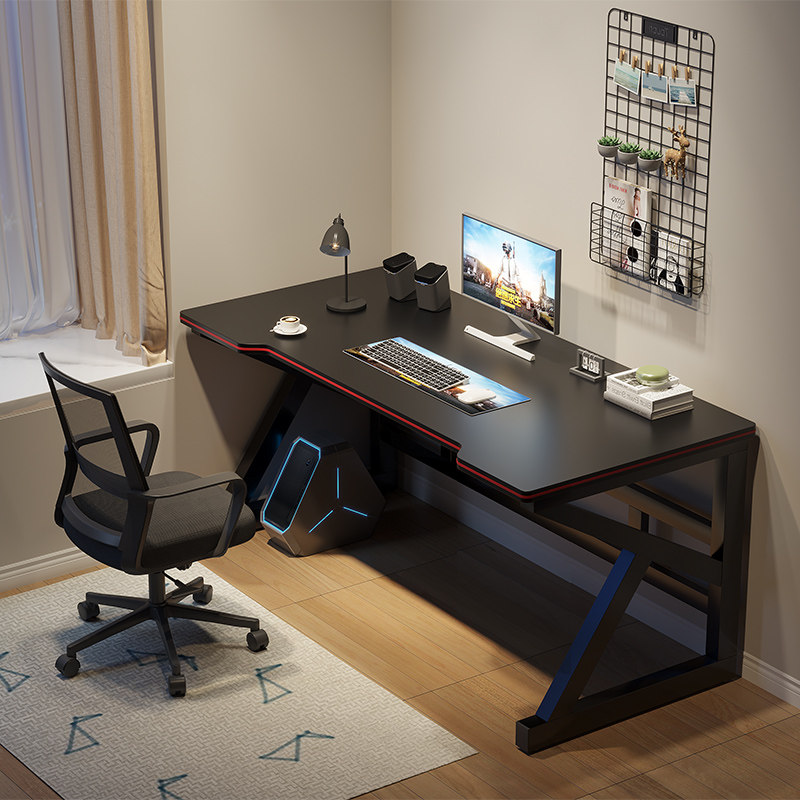 Pc Gaming Zimmer - Bureau d'ordinateur de jeu décoratif, organisateur