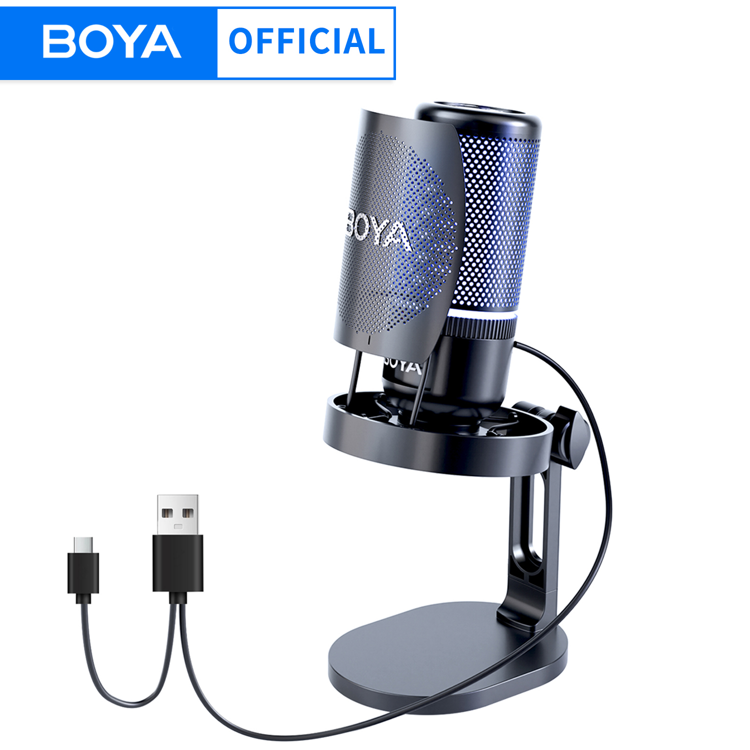 Pc Gaming Live Streaming - Microphone de jeu USB BOYA K3