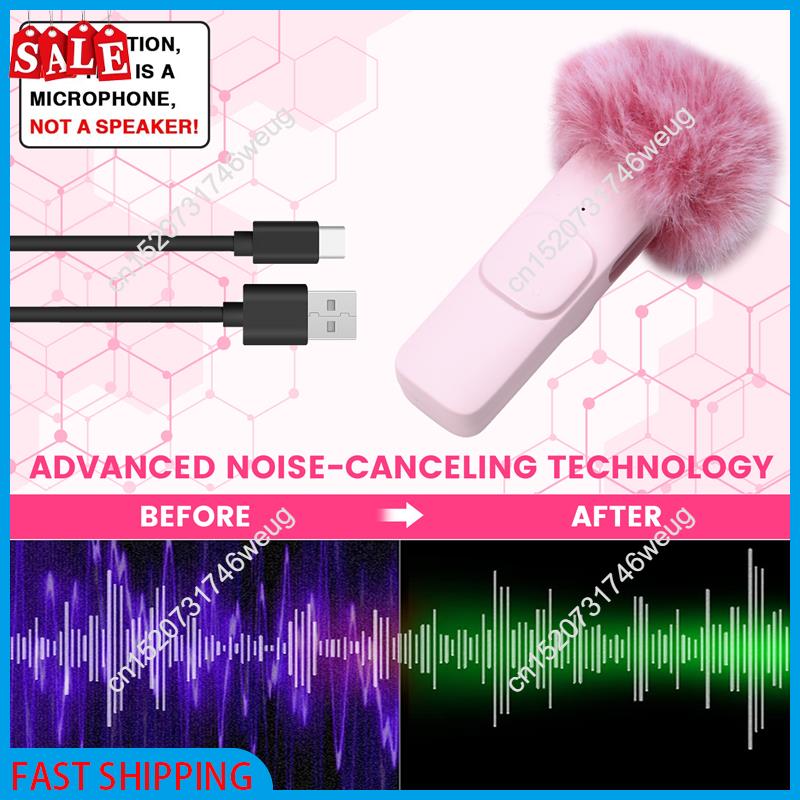 Pc Gaming Video - XFDZ-nouveau Microphone Lavalier sans fil Portable