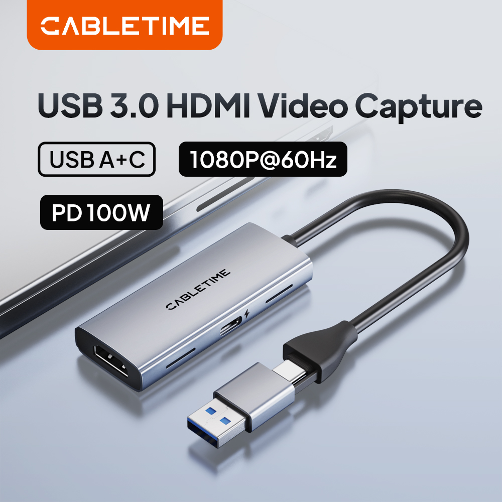 Pc Gaming Video - Carte de capture vidéo 4K CABLETIME