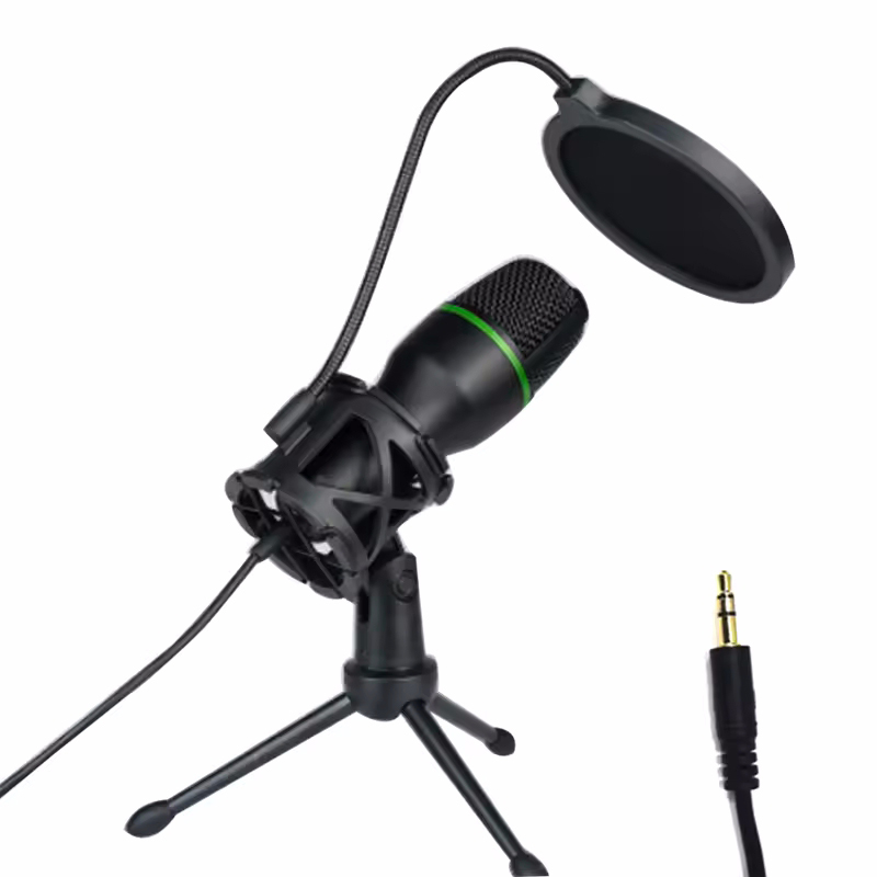 Pc Gaming Live Streaming - Microphone à condensateur USB filaire, pour