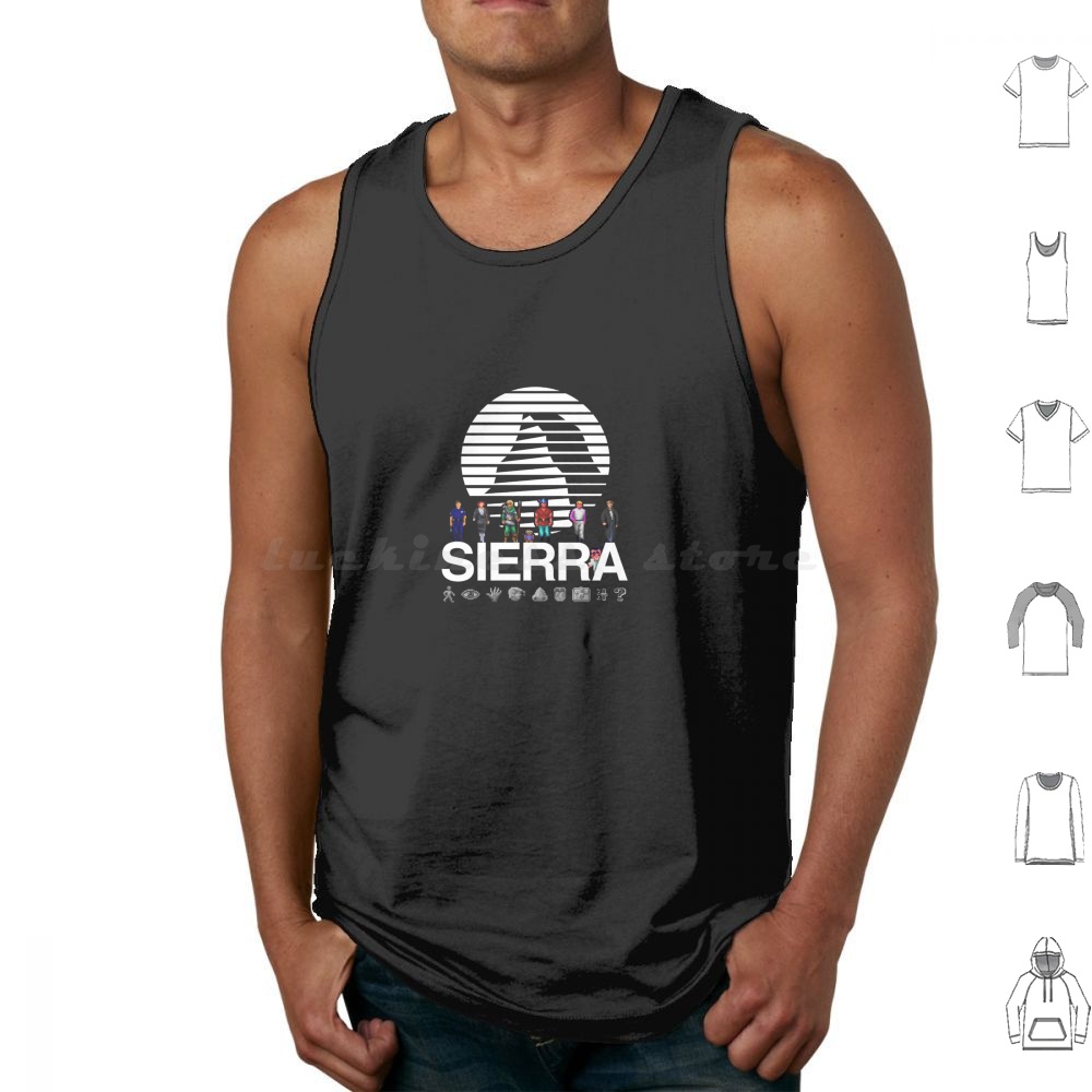 Pc Gaming Icon - Logo Sierra Online (Blanc)-Jamming Heroes And