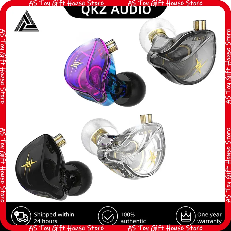Gaming Microphone - Écouteurs intra-auriculaires filaires QKZ ZXT Hi-Res