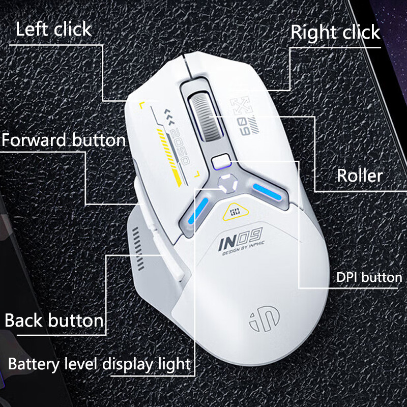 Souris de jeu sans fil INPHIC  - Pc Gaming Gta 6 avis et prix