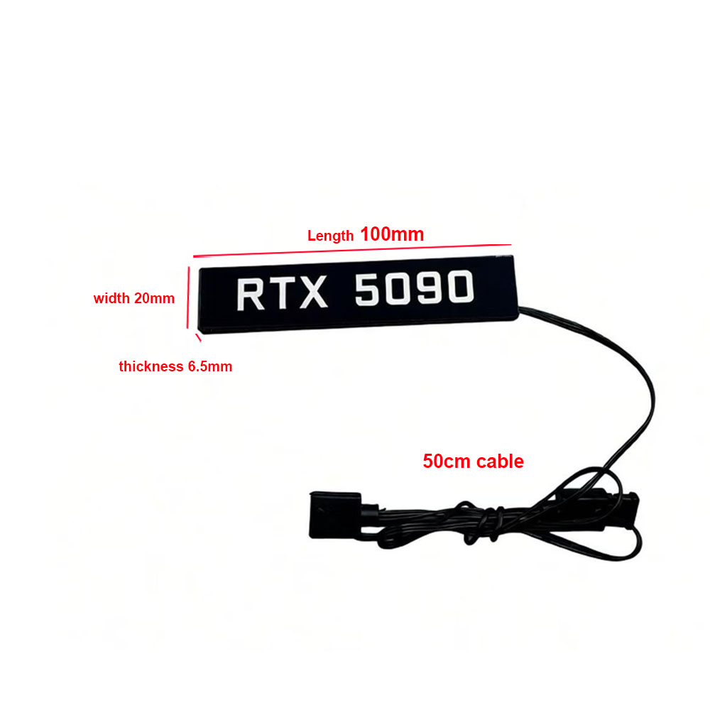 Panneau d'éclairage de carte v - Pc Gaming Rtx 5090 avis et prix