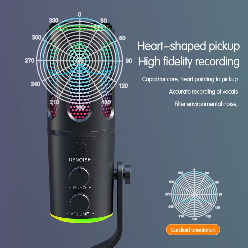 Microphone de jeu professionne - Pc Gaming Live Streaming avis et prix