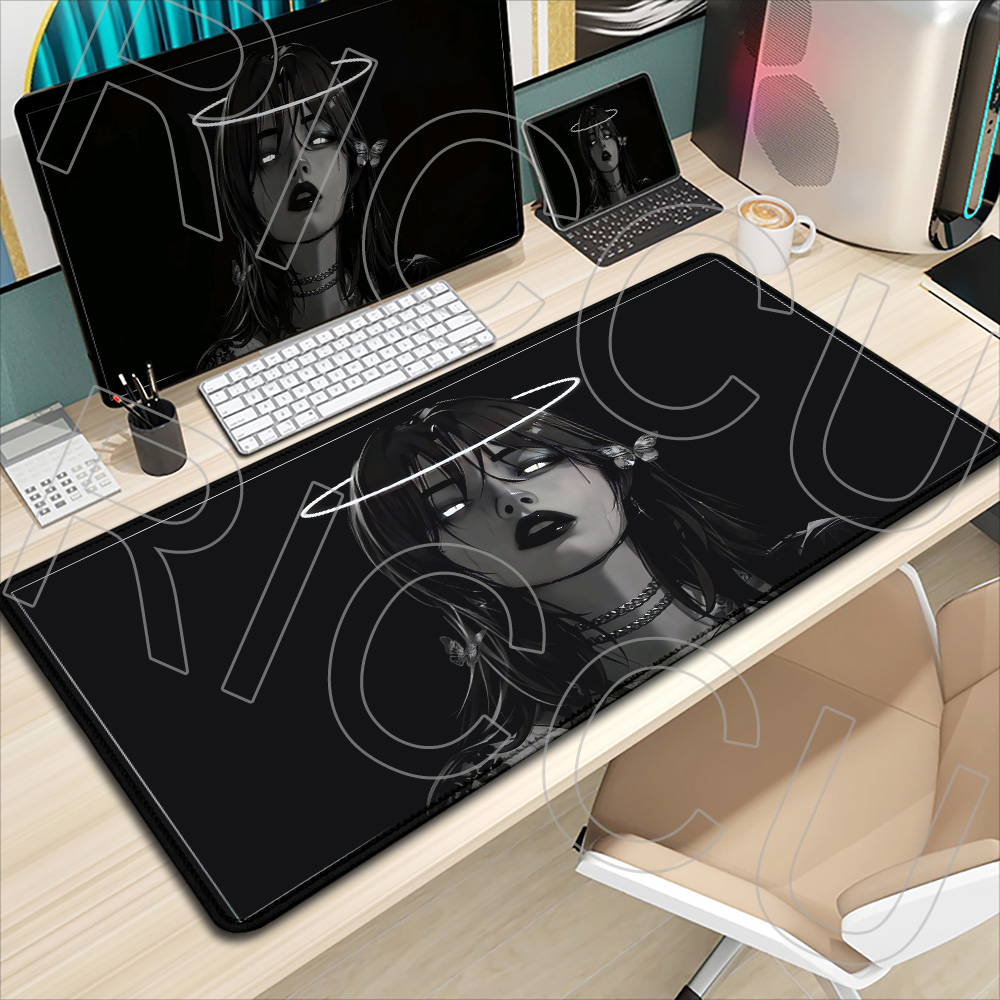 Tapis de bureau style anime fi - Pc Gaming Girl avis et prix