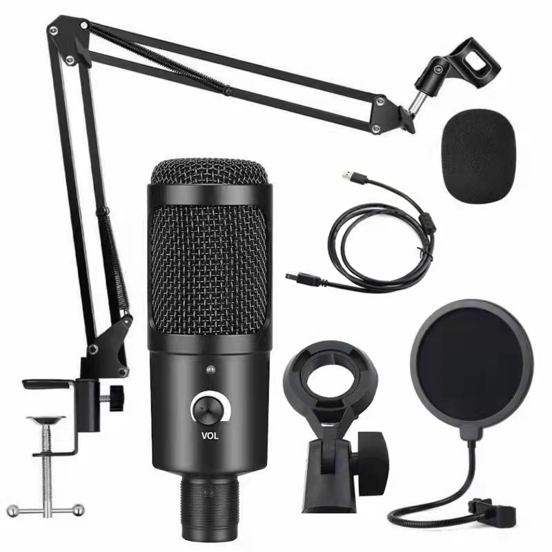 Microphone statique à condensa - Pc Gaming Live Streaming avis et prix