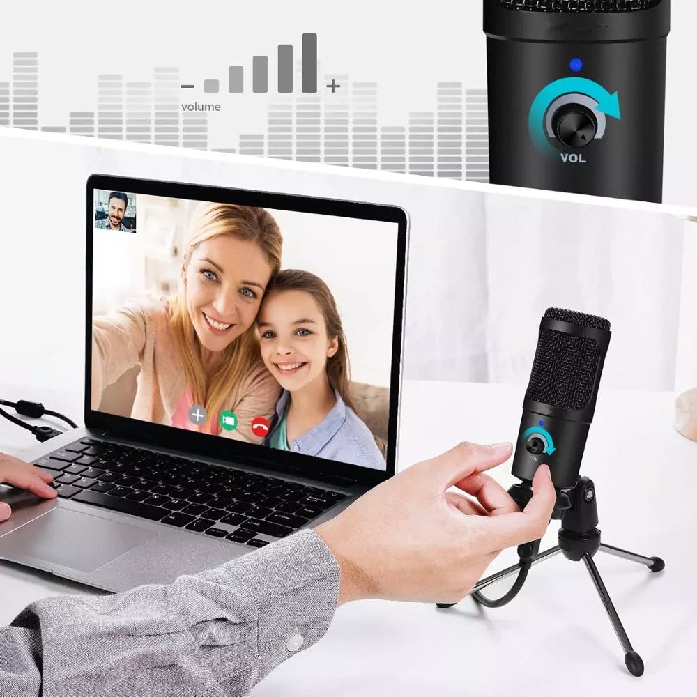 Microphone statique à condensa - Pc Gaming Live Streaming avis et prix