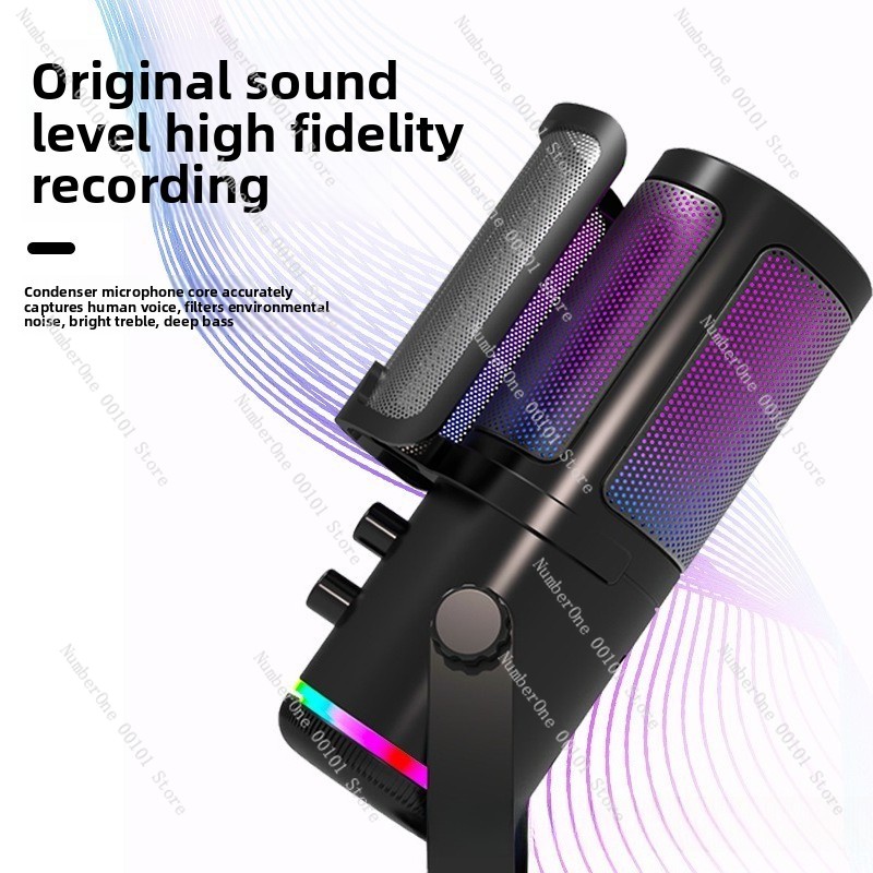 Microphone à condensateur USB  - Gaming Microphone avis et prix