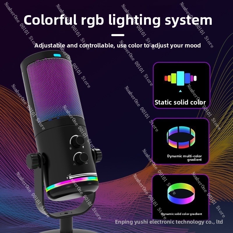 Microphone à condensateur USB  - Gaming Microphone avis et prix