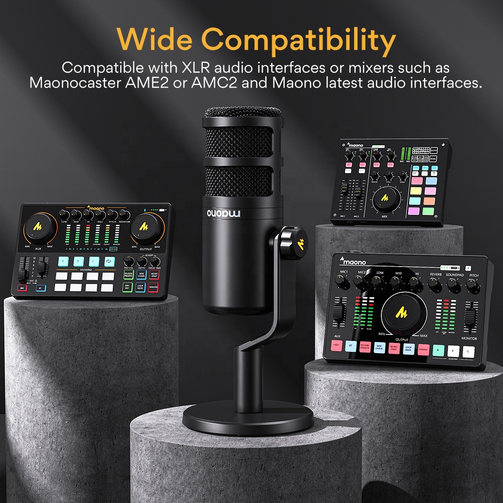 Microphone de studio à condens - Gaming Microphone avis et prix