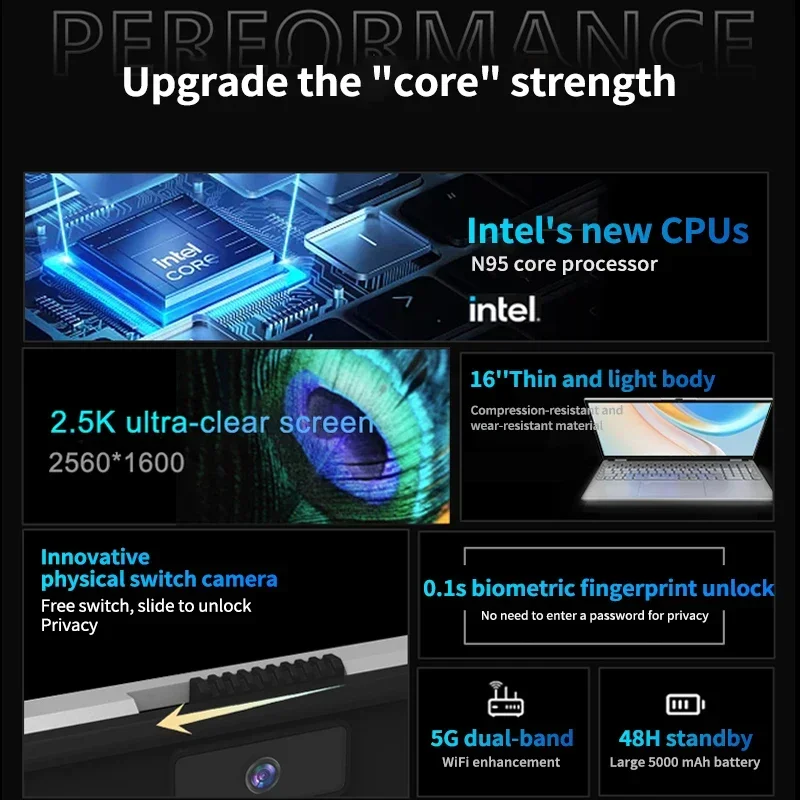 Nouvel ordinateur portable 16  - Pc Gaming Notebook avis et prix