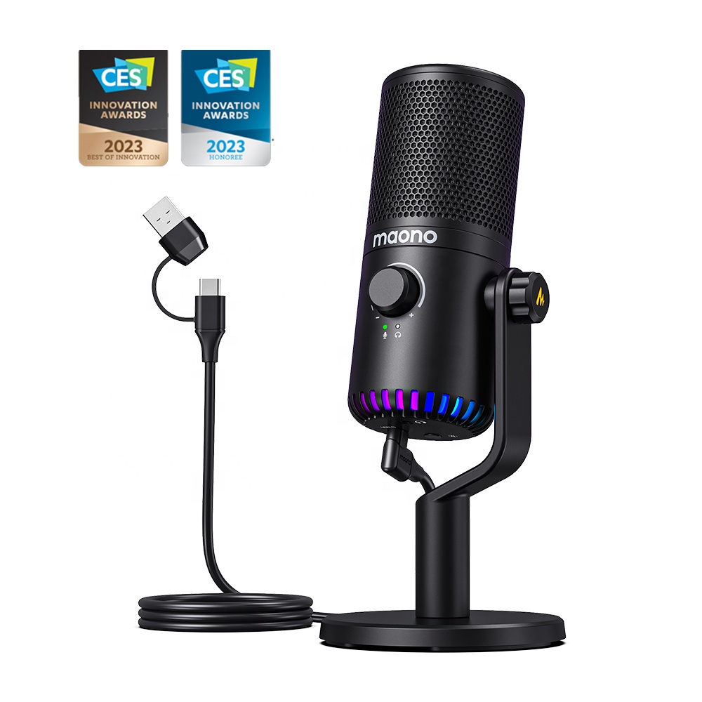 Microphone de jeu Maono DM30 a - Gaming Microphone avis et prix