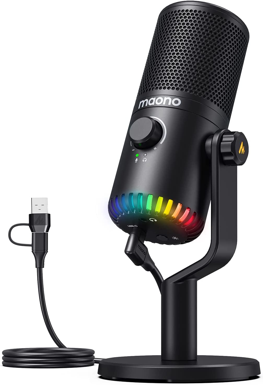 Microphone de jeu Maono DM30 a - Gaming Microphone avis et prix