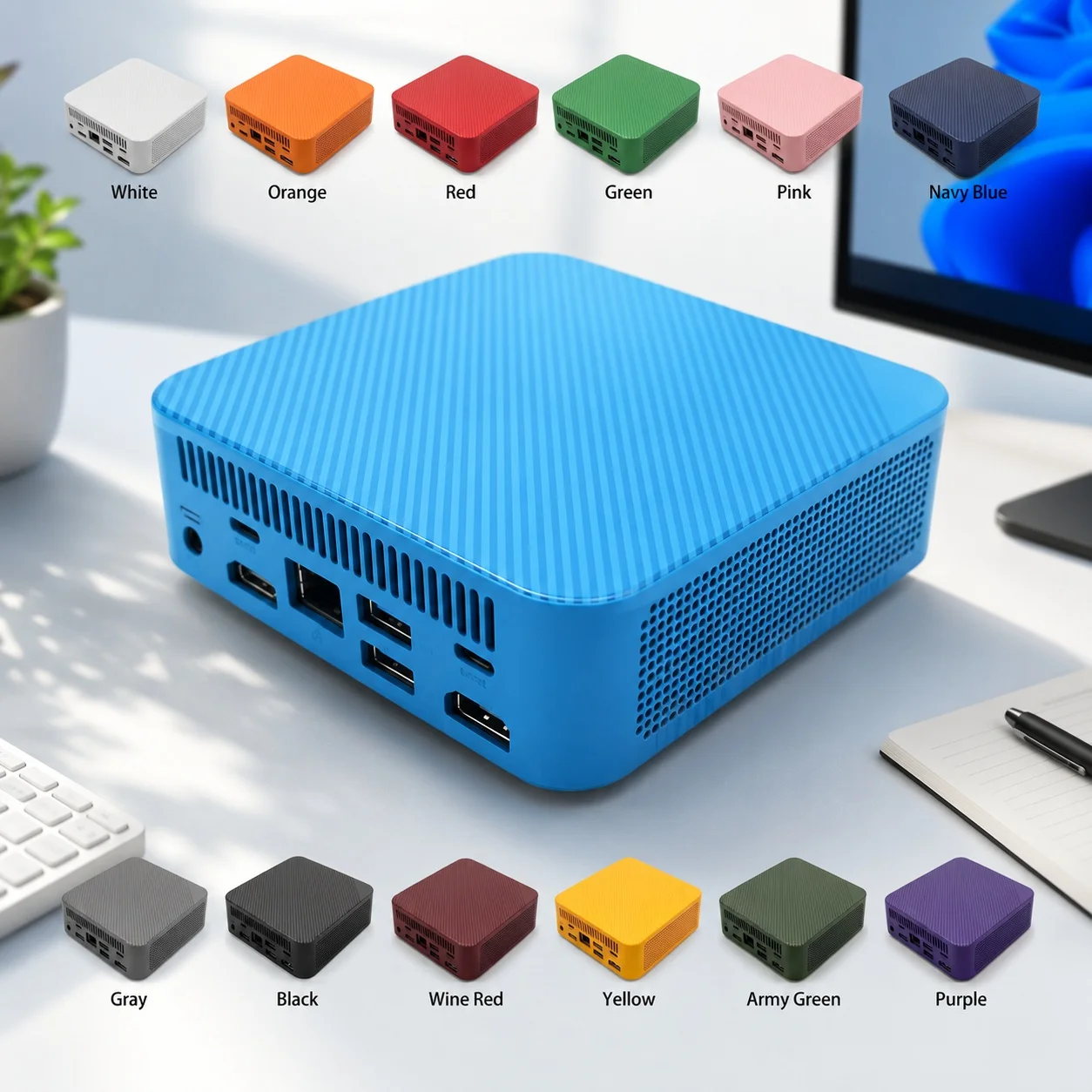Mini PC couleur haute performa - Pc Gaming Video avis et prix