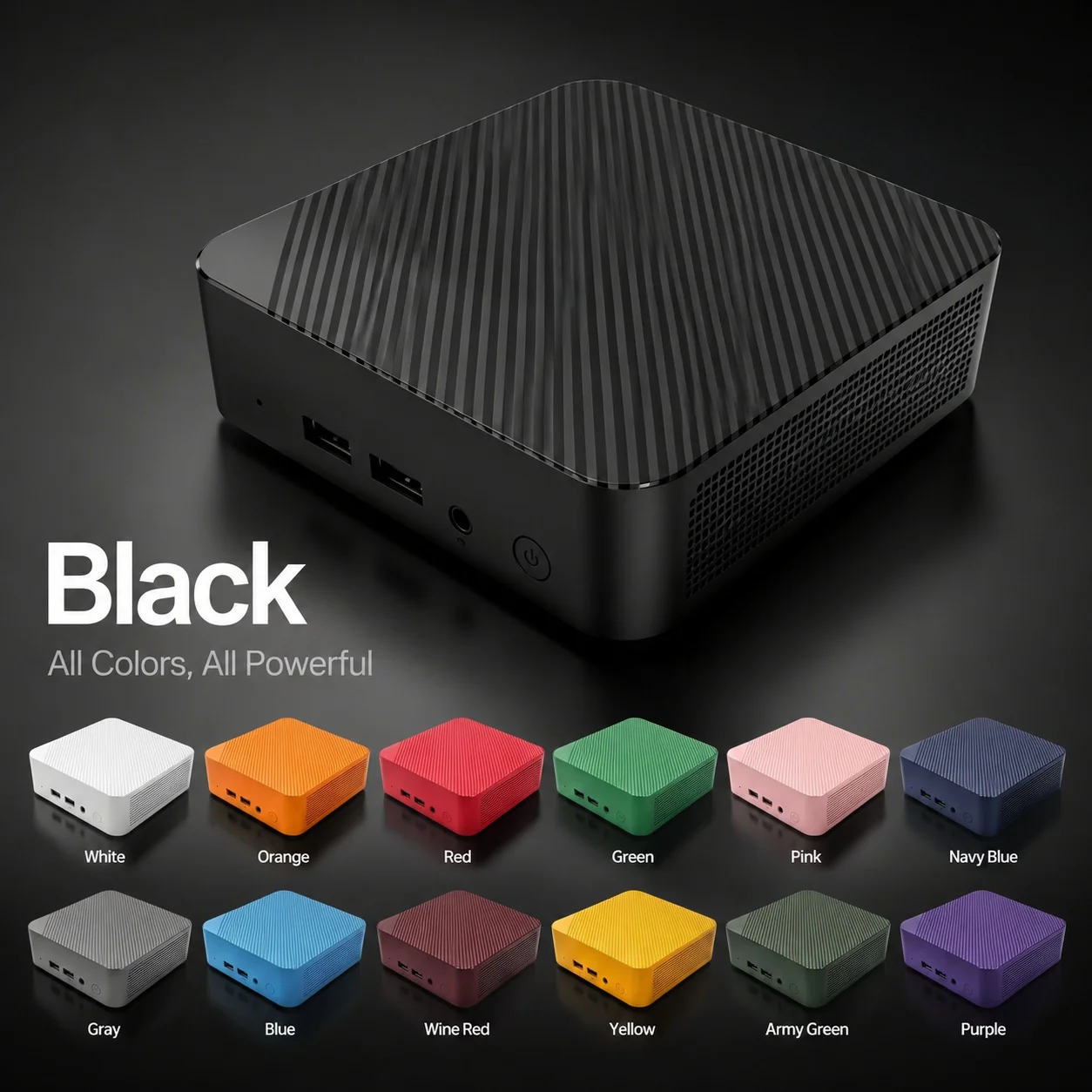 Mini PC portable bleu marine I - Pc Gaming Video avis et prix