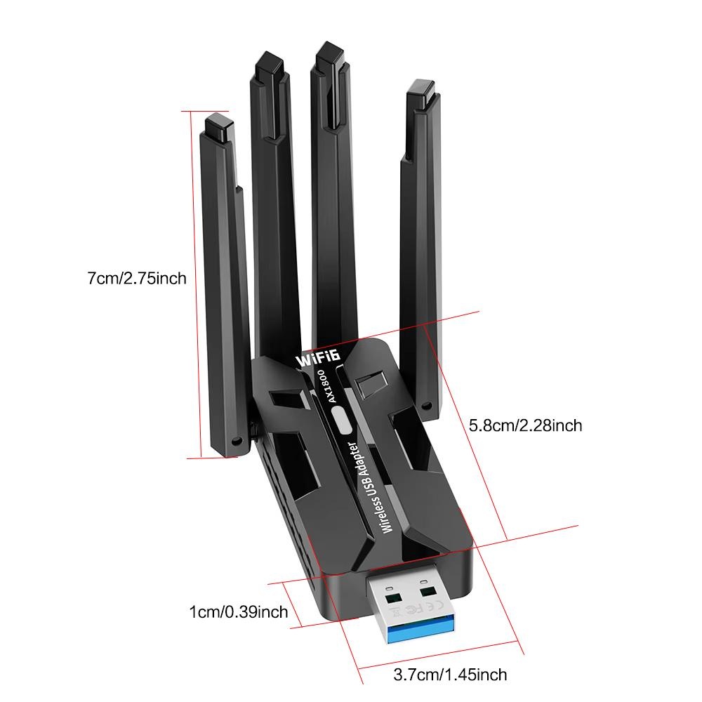 Adaptateur WiFi 6 USB 3.0 1800 - Pc Gaming Video avis et prix